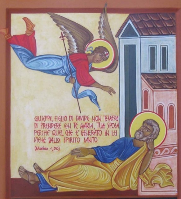 “IL VERBO SI FECE CARNE E VENNE A ABITARE IN MEZZO A NOI” – L’Annuncio a&nbsp;Giuseppe
